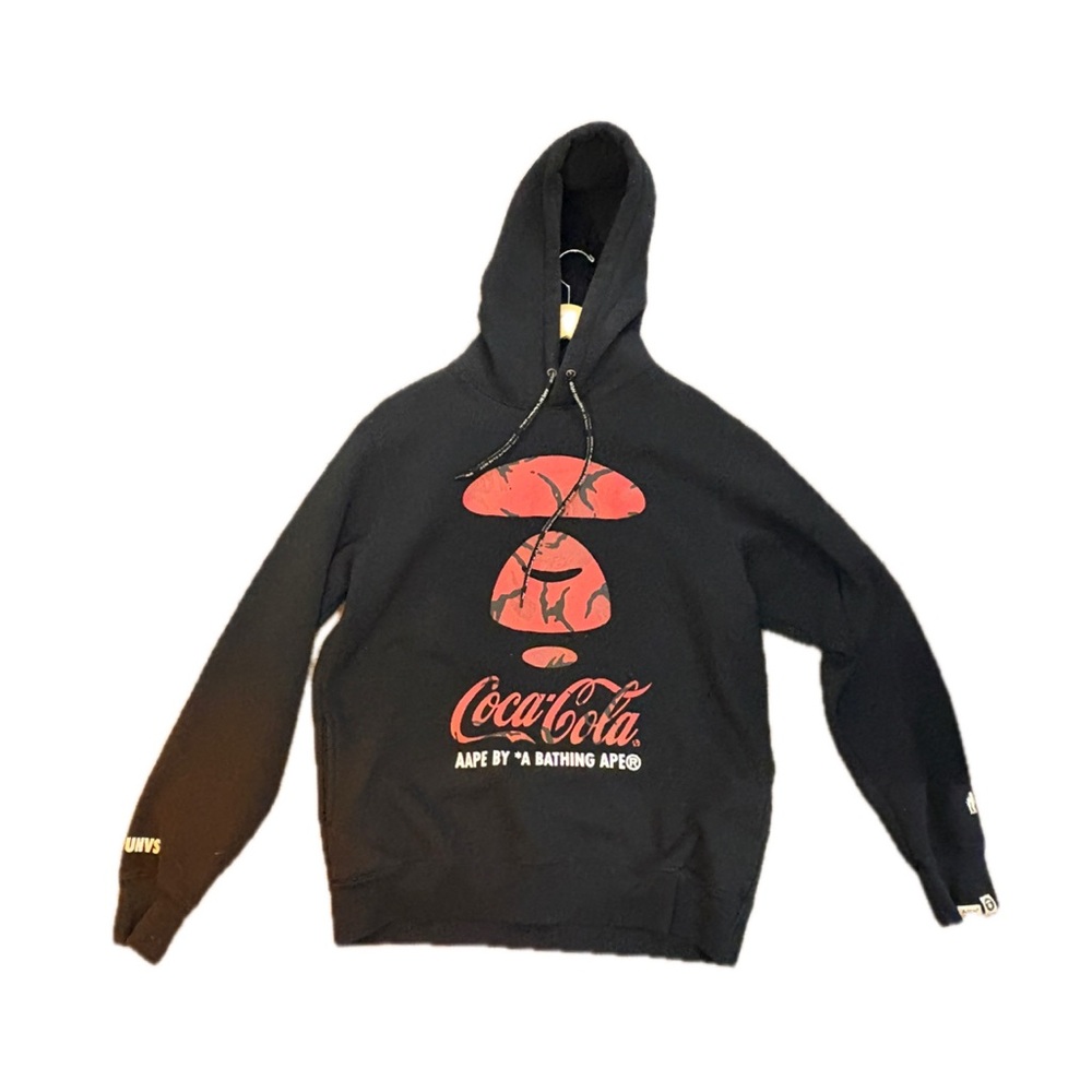 A Bathing Ape x Coca-Cola Black Hoodie